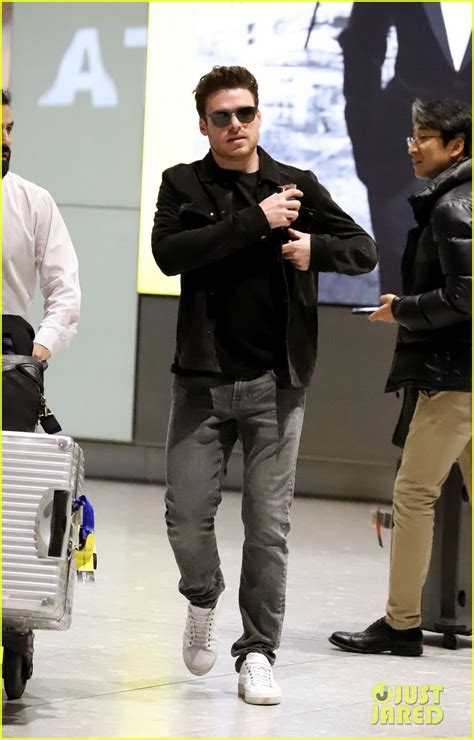 Bodyguard Star Richard Madden Arrives In London Photo