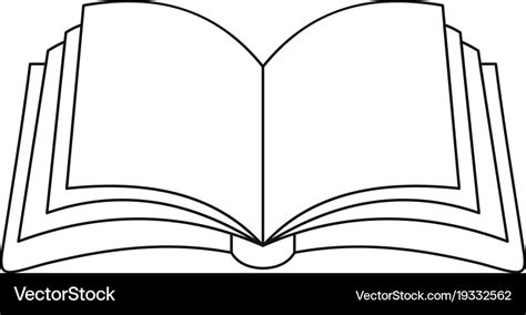 publication  book icon outline style royalty  vector