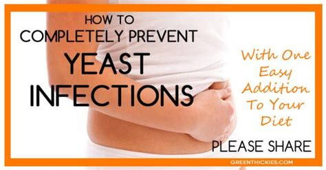 how to completely prevent yeast infections with one easy addition to your diet
