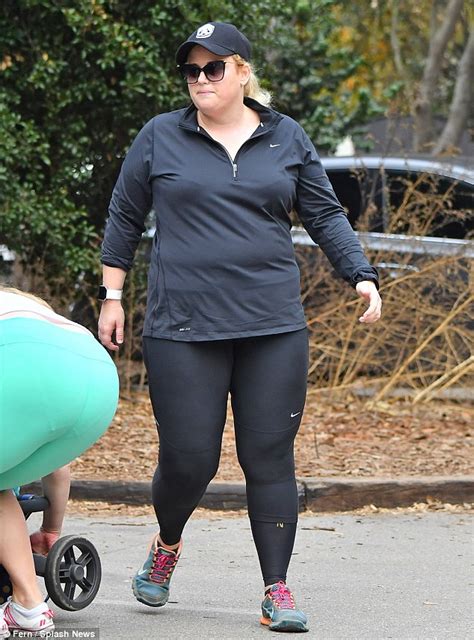 Rebel Wilson Shows Off Her Slimmer Figure In Workout Gear As She Goes