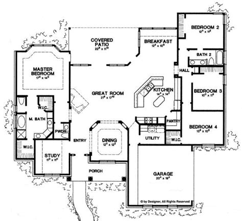 open floor plans  sq ft floor simple   home ideas