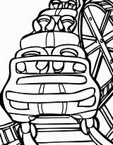 Coaster Amusement Kleurplaten Ferris Rollercoaster Kermis Clipartmag Hinzen sketch template