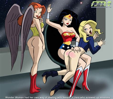 Hawkgirl Waits For Punishment Wonder Woman And Hawkgirl