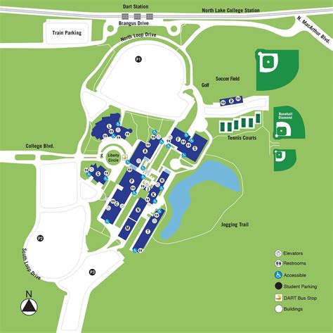 information campus map
