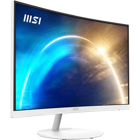 msi pro mpcw  curved monitor white prompcw bh photo