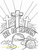 Resurrection Coloring Pages Getdrawings sketch template