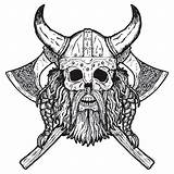Viking Tattoos Skull Tattoo Warrior Norse Choose Board Ink sketch template