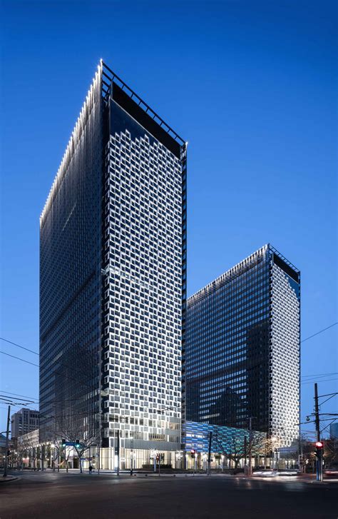shanghai landmark center architect magazine aedas shanghai china commercial office