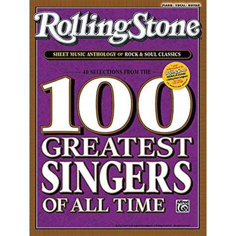 Rolling Stone Sheet Music Anthology Of Rock And Soul Classics 40