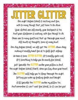 image result  jitter glitter poem printable jitter glitter