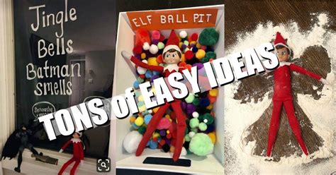 the best elf on the shelf ideas great last minute ideas too