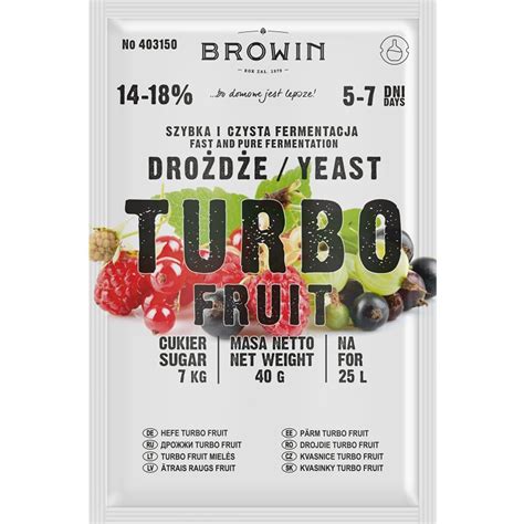 turbokvasnice kvasinky do ovocného kvasu turbo kvasinky fruit