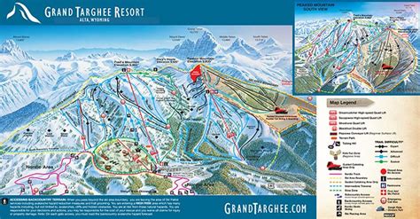 jackson hole backcountry skiing map
