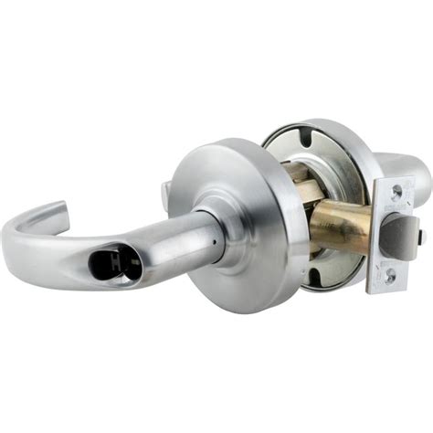 schlage  series cylindrical lock satin chrome reversible keyed entry door handle  lowescom