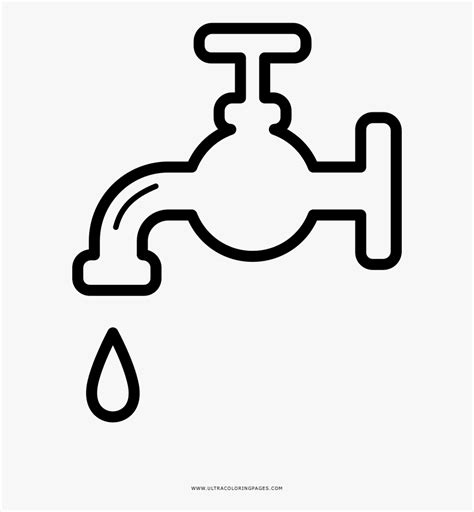 faucet coloring page colouring page  tap hd png