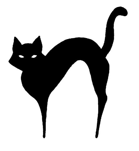 black cat clip art  clipartsco