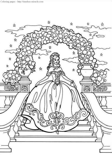 castle princess coloring page boringpopcom