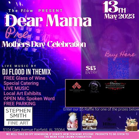 the flow presents dear mama pre mother s day show stephen smith fine