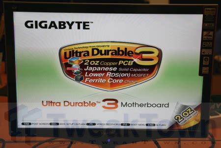 examining gigabyte ultra durable  mobo tech