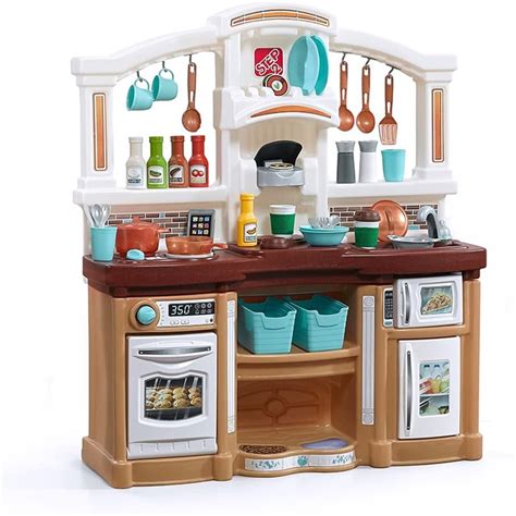 step fun  friends kitchen large plastic play kitchen