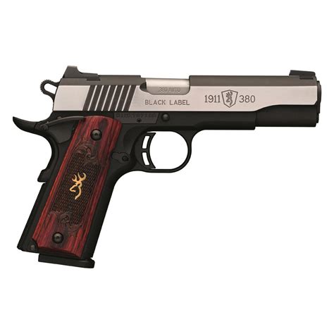browning   black label medallion pro compact semi automatic  acp  rounds