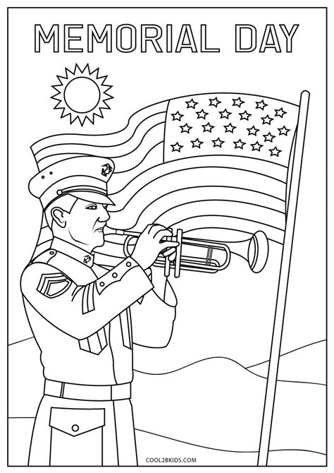 printable memorial day coloring pages memorial day coloring pages