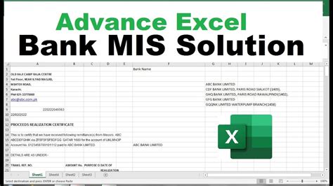 Daily Mis Report Format In Excel Problem Solve Youtube