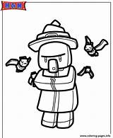 Coloring Witch Minecraft Pages Printable Print Book Info sketch template