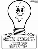 Save Drawing Energy Coloring Electricity Pages Colouring Light Saving Poster Electric Bulb Cartoon Kids Conservation Drawings Muttley Dastardly Machines Flying sketch template