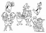 Pebbles Bam Flintstones Bambam Picapiedras Colorier Coloriage Disneya Bajki Kolorowanki Pierrafeu Dessin Filmowe Druku Imprimer sketch template
