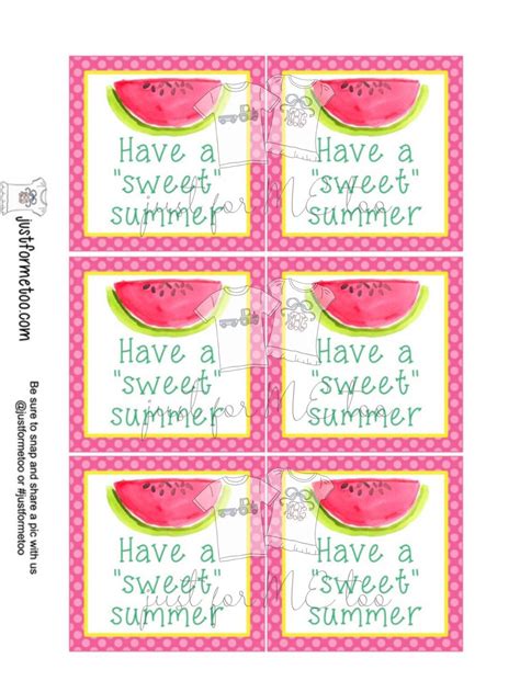 sweet summer  printable tag printable word searches