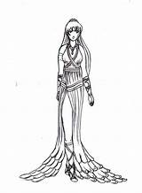 Athena Goddesses Loudlyeccentric Coloringhome sketch template