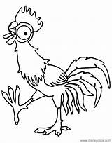 Hei Coloring Chicken Pages Moana Heihei Kids Printable Colouring Disney Drawing Book Template Disneyclips Farm Pua Pdf Bestcoloringpagesforkids Sketch Choose sketch template
