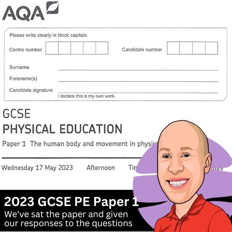 gcse pe aqa  paper  model answers