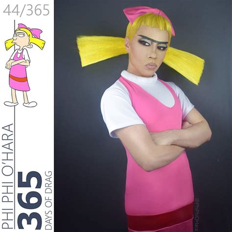 drag queen turns herself into our favorite 90s cartoon characters