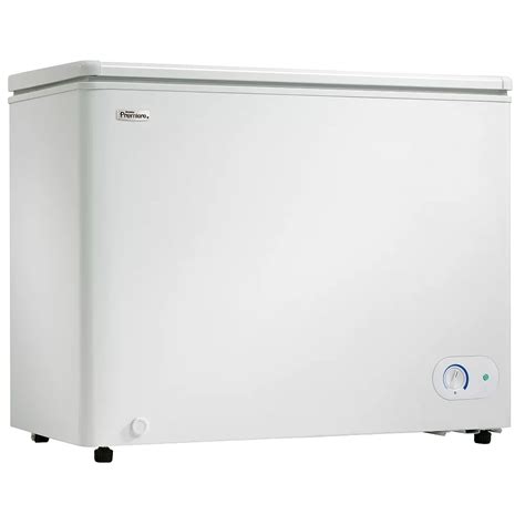 Danby Premiere 7 2 Cu Ft Manual Defrost Chest Freezer In White The