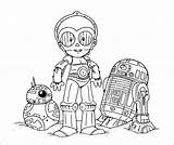 Wars Coloring Star Pages Cute Jedi Last Droids Baby Robot Colouring Kids Color Yoda Print Printable Leia Princess Bestcoloringpagesforkids Drawings sketch template