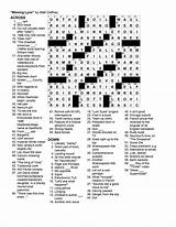 Crossword Animal Contest Homophones Example Across Gaffney Matt Weekly Odie sketch template
