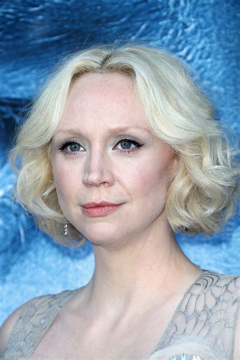 Gwendoline Christie Curled Out Bob Short Hairstyles