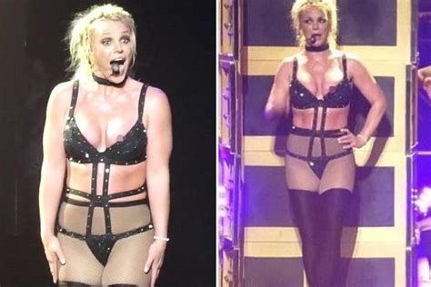 Britney Spears Suffers Embarrassing Wardrobe Malfunction On Stage