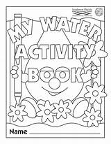 Coloring Water Pages Cycle Kids Conservation Popular Library Clipart Coloringhome sketch template