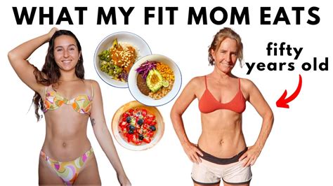What My Fit Mom Eats In A Day L Realistic And Healthy Recipes Cooking