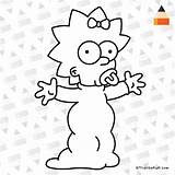 Maggie Simpsons Simpson Draw Drawings Drawing Family Face Coloring Letsdrawkids She Paintingvalley Cannot Least Talk Seen Because sketch template
