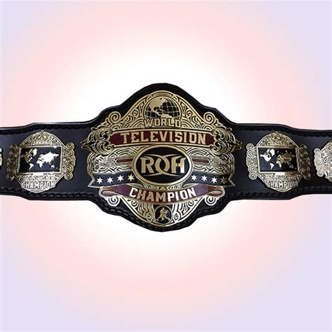 ring  honor roh brand  world television championship etsy uk