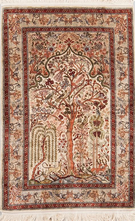 matta old orientalisk silke ca 119 x 79 cm bukowskis
