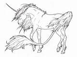 Unicorn Pegacorn Creatures Pegasus sketch template