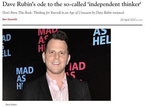 dave rubin s book was released yesterday reviewers are calling it