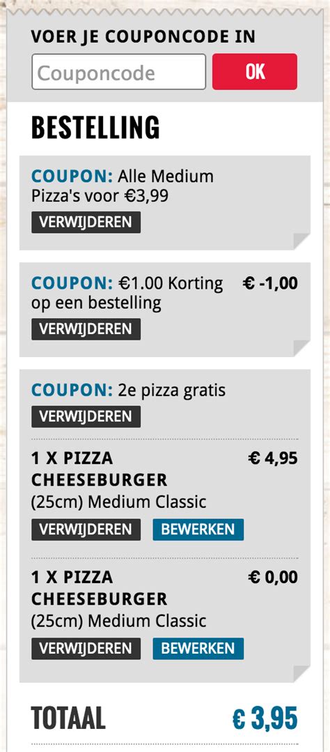 kortingscode dominos voor  korting op alles en  pizza gratis