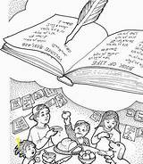 Kippur Yom Coloring Pages Printable Kids High Holy Days Great Divyajanani sketch template
