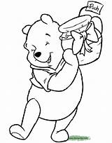 Pooh Winnie Disneyclips sketch template